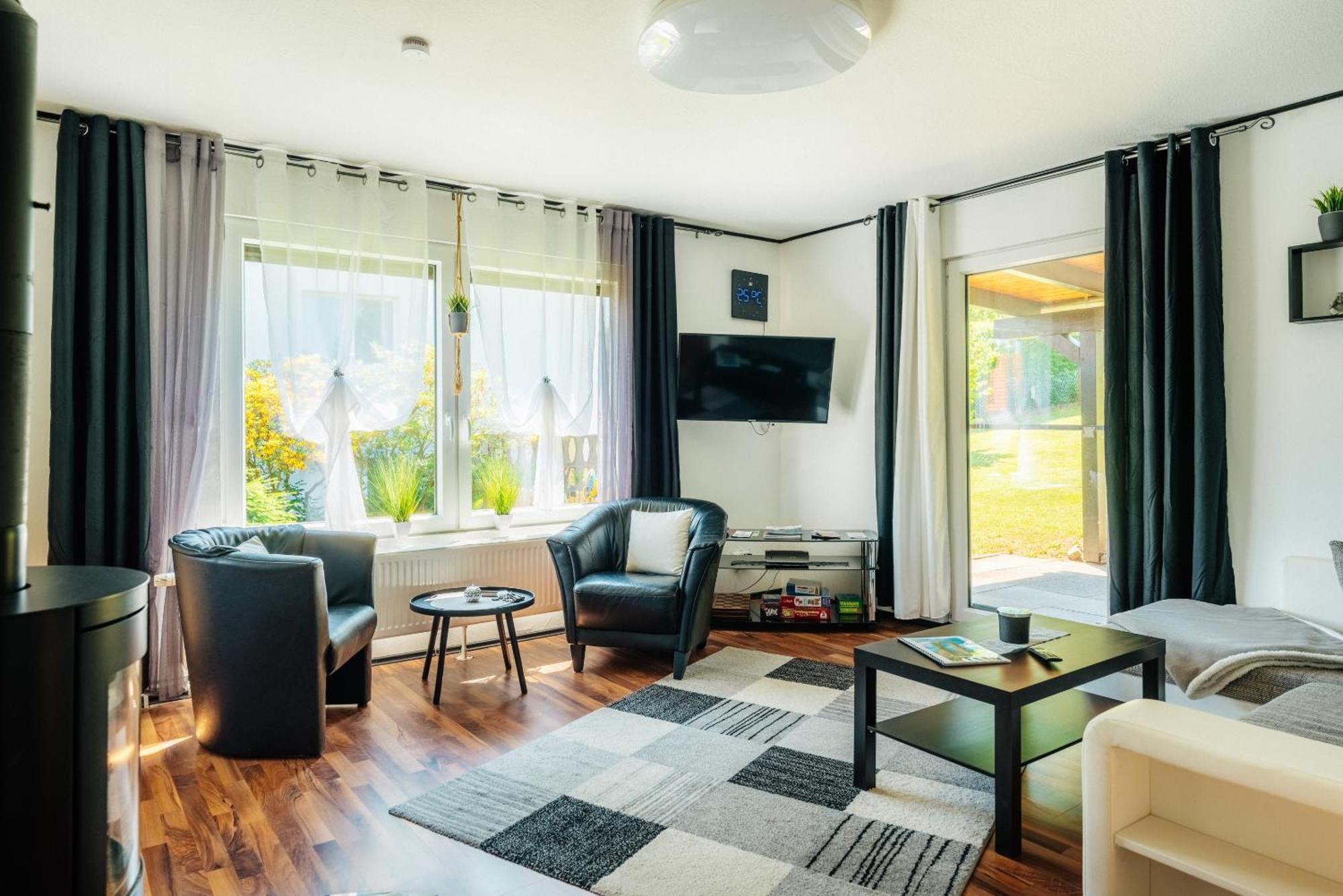 Ferienhaus Peggy Mit Klimaanlage In Den Bergen Walkenried Bagian luar foto