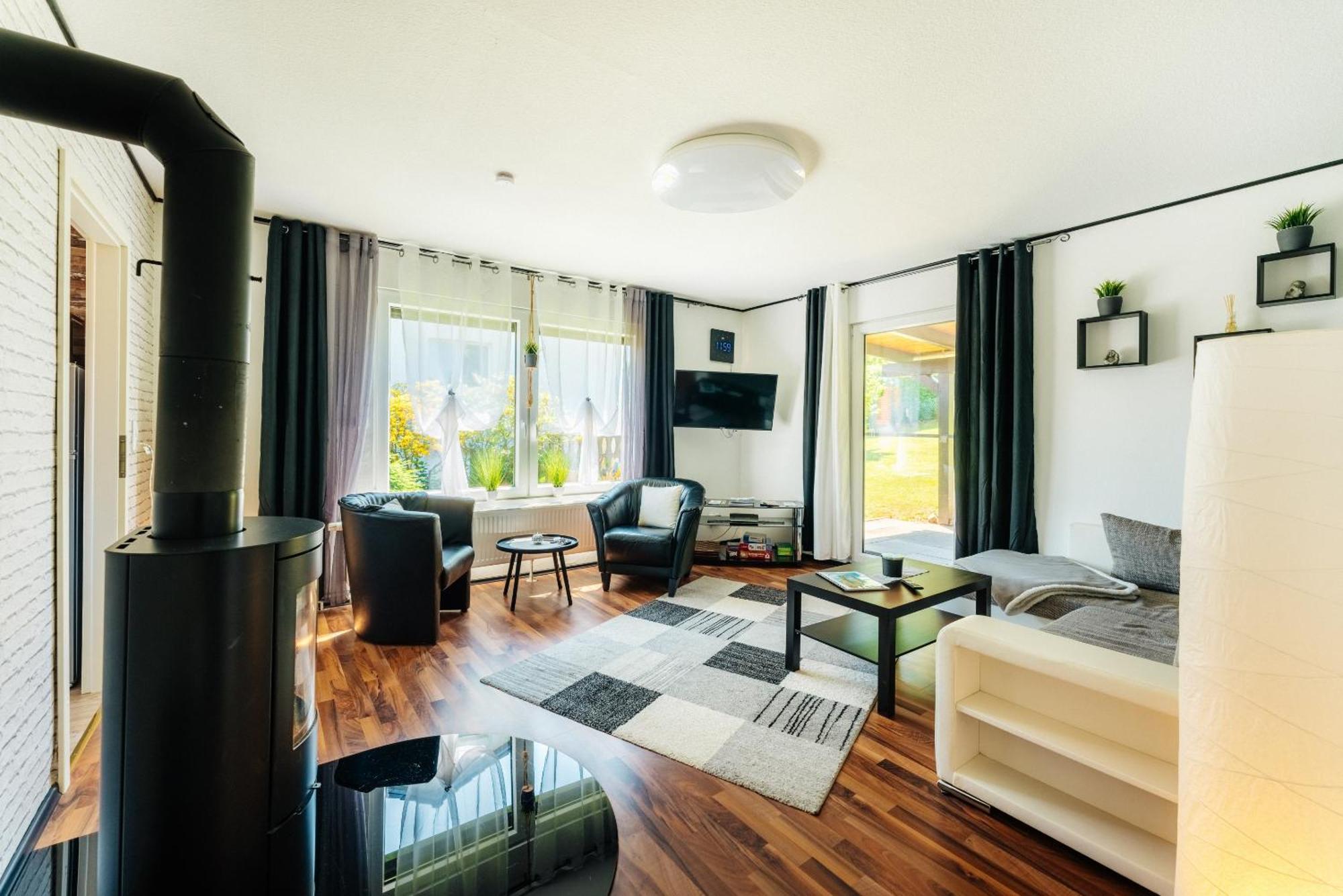 Ferienhaus Peggy Mit Klimaanlage In Den Bergen Walkenried Bagian luar foto