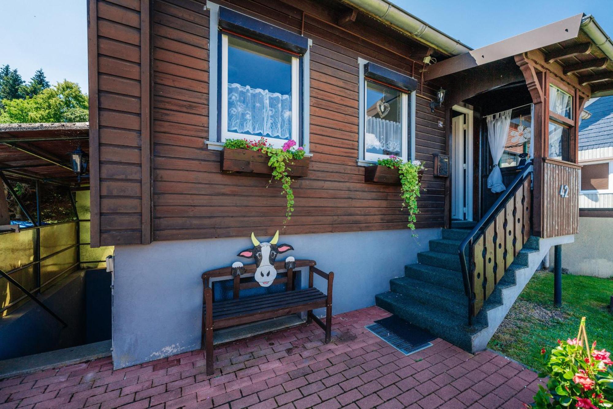 Ferienhaus Peggy Mit Klimaanlage In Den Bergen Walkenried Bagian luar foto