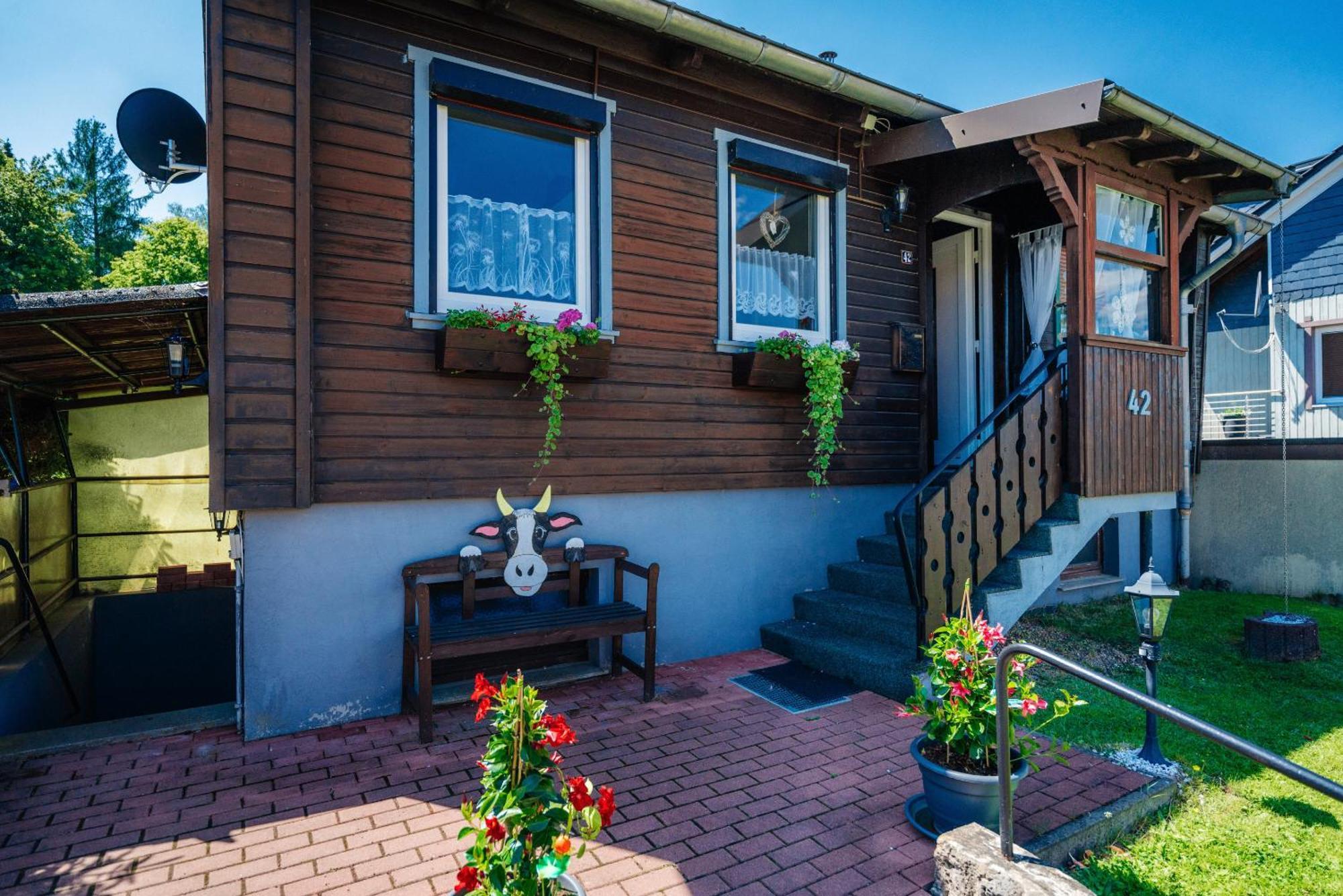 Ferienhaus Peggy Mit Klimaanlage In Den Bergen Walkenried Bagian luar foto
